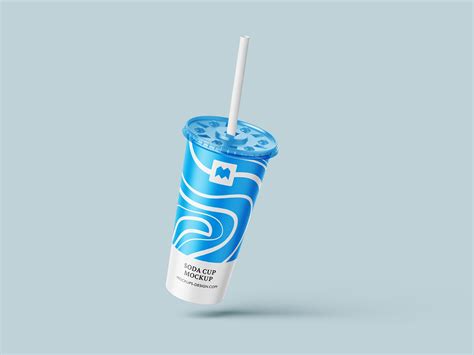 Download Soda Cup With Straw
